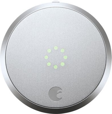 Wi-fi Smart Lock Pro + Connect Wi-fi Bridge - Silver - Open Box
