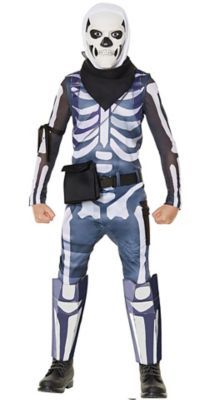 Fortnite Skull Trooper Boy Costume