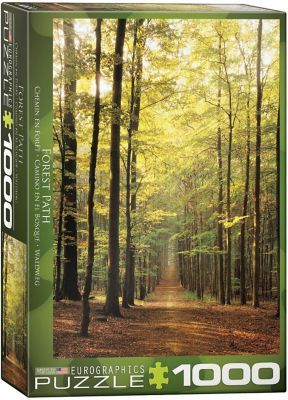 1000 Piece Puzzle (forest Path)