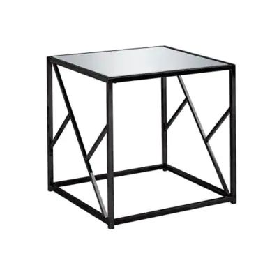 Accent Table Metal / Mirror Top