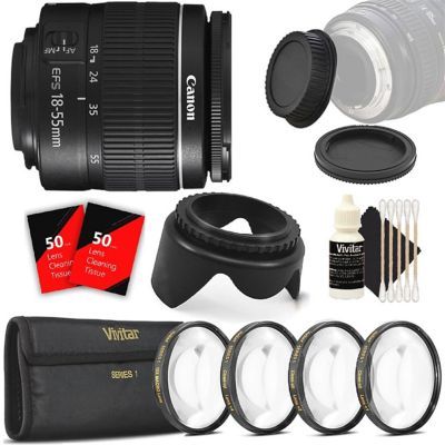 Ef-s 18-55mm F/3.5-5.6 Iii Lens With Essential Bundle