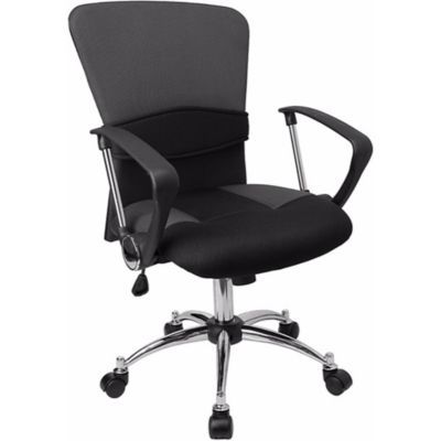 Mid-back Blue Mesh Office Chair