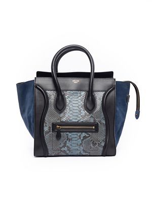 Pre-loved Céline Women's Luggage Phyton Tote Bag Multi Os