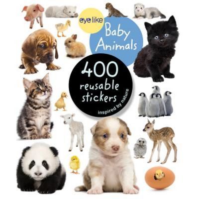 Eyelike Stickers: Baby Animals - By Workman Publishing