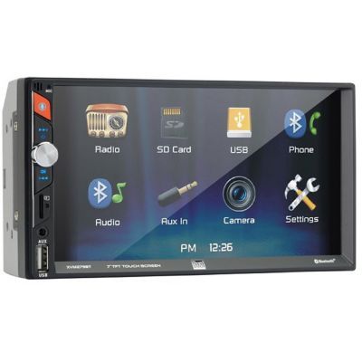Mechless Multimedia Receiver With Bluetooth - Lcd Touchscreen - Xvm279bt - Brand New