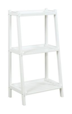 Solid Wood Dunnsville 3-tier Ladder Shelf, Bookcase
