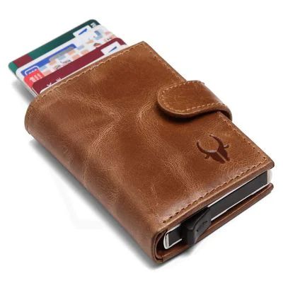 Wildhorn's Wallet Card Holders Leather - Slim Rfid Blocking Credit Card Holder