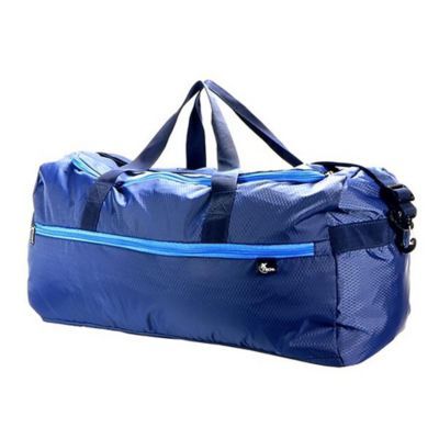 Duffle Bag Blue Water Repellent Nylon (xtb-095bl)