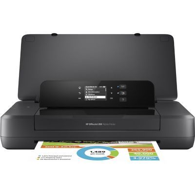 Portable Officejet 200 Inkjet Printer - Color - 4800 X 1200 Dpi Print - Photo Print