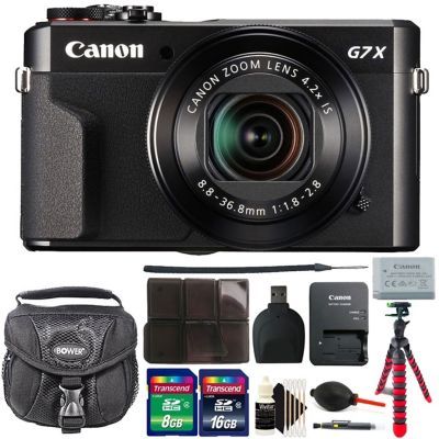 Canon G7x Mark Ii Powershot 20.1mp Digital Camera + 24gb Deluxe Accessory Kit