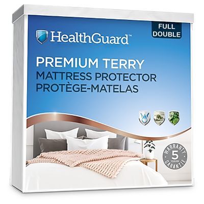 Premium Terry Waterproof Mattress Protector Full