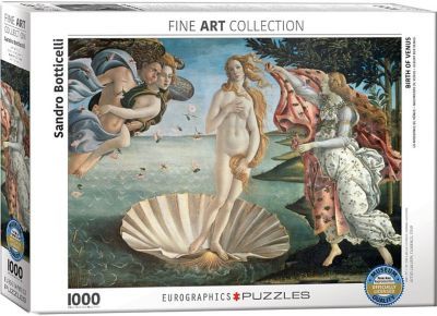 1000 Piece Puzzle (birth Of Venus By Sandro Botticelli)
