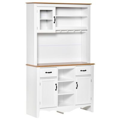 Kitchen Storage Cabinet With 3 Door And 5 Shelves