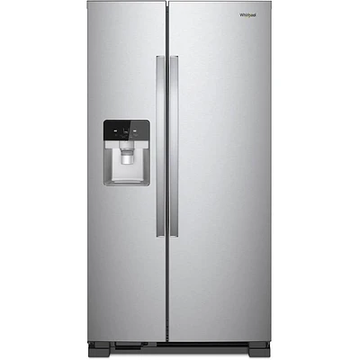 Whirlpool WRS321SDHZ 21 cu.ft. Side by Side Refrigerator | Electronic Express