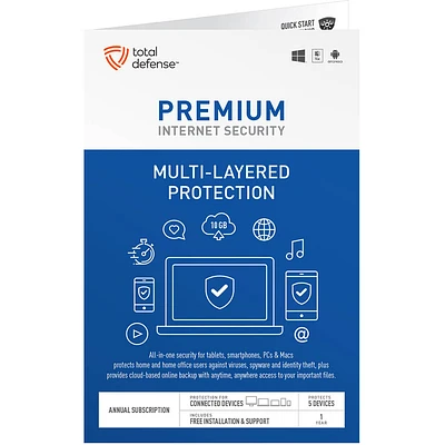 Total Defense TLD13138 Premium Internet Security | Electronic Express