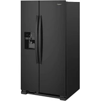 Whirlpool WRS325SDHB 25 Cu.Ft. Side by Side Refrigerator | Electronic Express