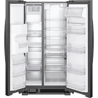 Whirlpool WRS321SDHB 21 cu.ft. Side by Side Refrigerator | Electronic Express