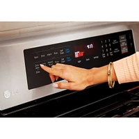 LG LDG4313ST 6.9 cu. ft. Double Oven Gas Range | Electronic Express