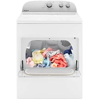 Whirlpool WED4950HW 7.0 Cu. Ft. White Top Load Electric Dryer | Electronic Express