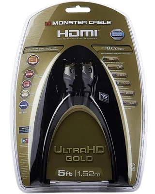 Monster 5ft Gold High Speed HDMI Ethernet Cable | Electronic Express