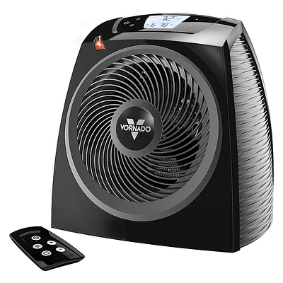 Vornado TAVH10BLK Electric Space Heater with Adjustable Thermostat | Electronic Express