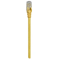 manhattan 342391 10ft. Cat6 Network Cable - Yellow | Electronic Express