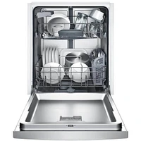 Bosch 50 dBa Stainless 100 Series Front Control Dishwasher  | Electronic Express