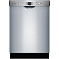 Bosch 50 dBa Stainless 100 Series Front Control Dishwasher  | Electronic Express