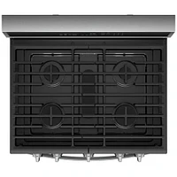 Whirlpool WFG975H0HZ 5.8 Cu.Ft. Stainless Smart Gas Range | Electronic Express