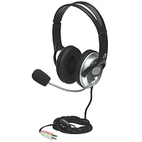 manhattan 175555 Classic Stereo Headset | Electronic Express