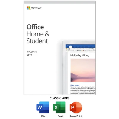 Microsoft 79G05186 Microsoft 365 Home & Student 2019 (1-Year License) | Electronic Express