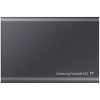 Samsung MUPC500TAM Portable 500GB T7 SSD - Titan Gray | Electronic Express