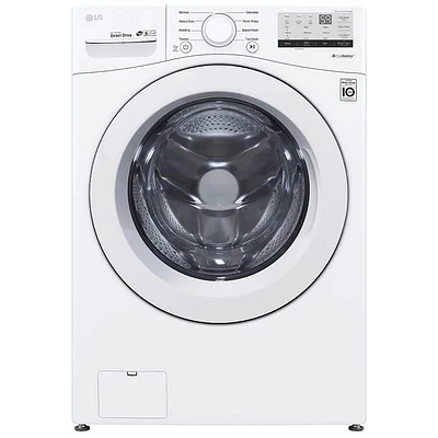 LG WM3400CW 4.5 Cu.Ft. White Electric Front Load Washer | Electronic Express