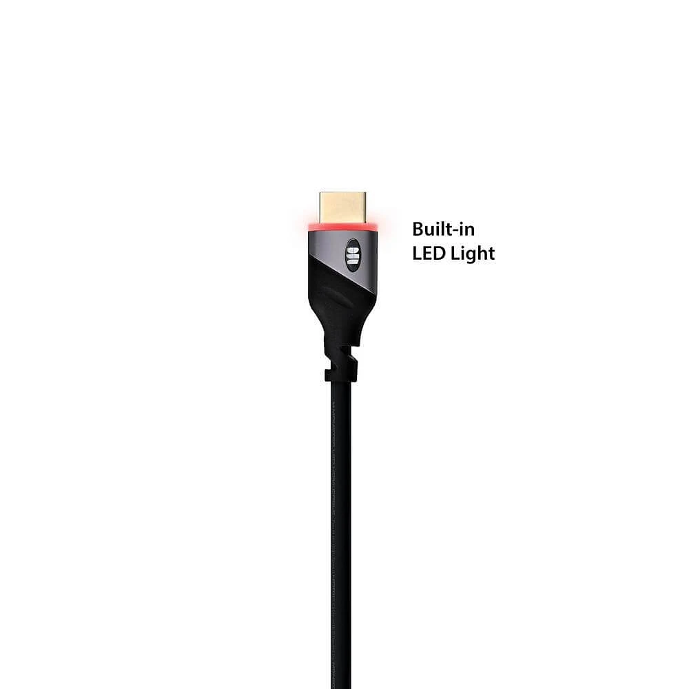 Red LED 6FT HDMI Cable | Electronic Express