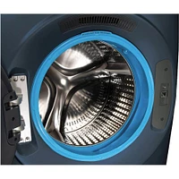 GE GFW850SPNRS 5.0 Cu.Ft. Sapphire Blue Electric Smart Washer | Electronic Express