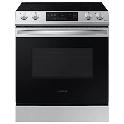 30 in. 6.3 cu. ft. Slide-In Electric Range  | Electronic Express