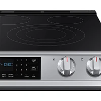 6.3 cu. ft. Front Control Slide-in Electric Range with Air Fry & Wi-Fi  | Electronic Express