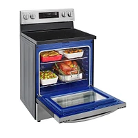 LG 6.3 cu ft. Smart Wi-Fi Enabled Electric Range with EasyClean® | Electronic Express