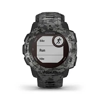 Instinct Solar Smartwatch - Graphite Camo | Electronic Express
