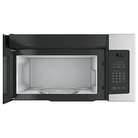 GE 1.6 Cu. Ft. Over-the-Range Microwave Oven with Recirculating Venting | Electronic Express