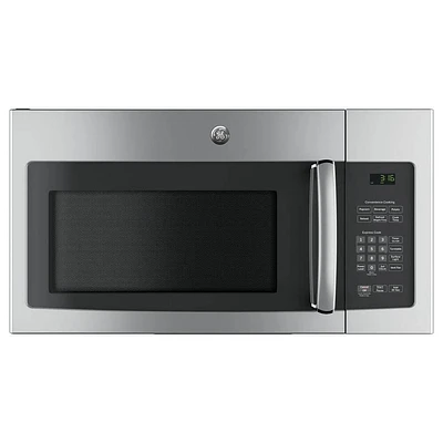 GE 1.6 Cu. Ft. Over-the-Range Microwave Oven with Recirculating Venting | Electronic Express