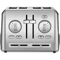 4 Slice Custom Select Toaster  | Electronic Express