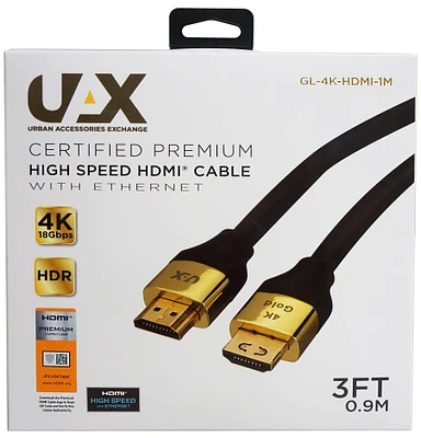 3 ft. 4K HDMI Cable | Electronic Express