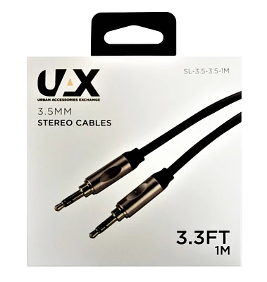 3ft. 3.5mm Stereo Audio Cable | Electronic Express