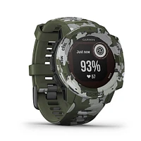 Garmin Instinct® Solar Camo Rugged GPS Smartwatch 45mm | Electronic Express