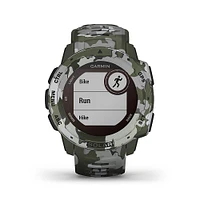 Garmin Instinct® Solar Camo Rugged GPS Smartwatch 45mm | Electronic Express