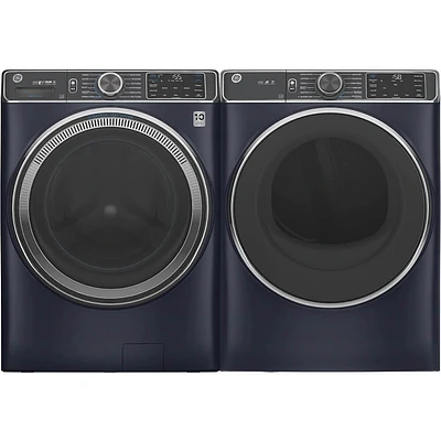 GE Sapphire Blue Front Load Washer/Dryer Pair  | Electronic Express