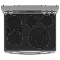 GE Profile 6.6 Cu. Ft. Stainless Smart Electric Double Oven with Air Fry | Electronic Express