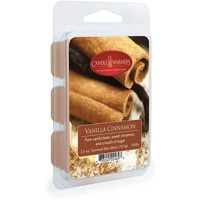 Vanilla Cinnamon Wax Melts, 2.5 Oz, 6 Pack  | Electronic Express