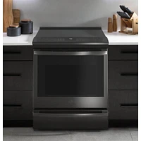 GE Profile 5.3 Cu. Ft. Smart Stainless Electric Convection Range | Electronic Express